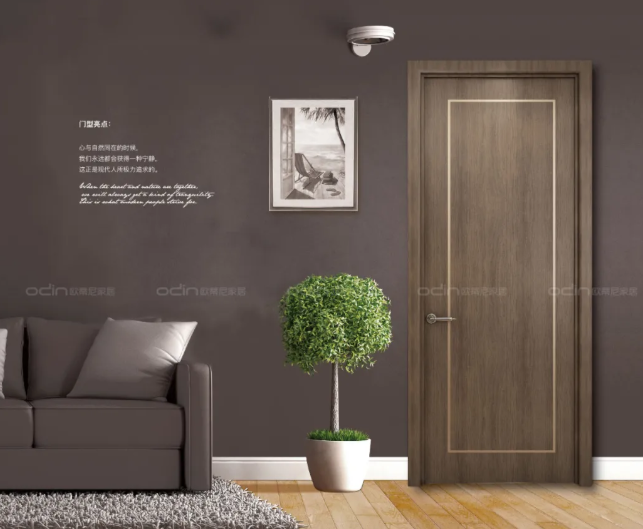 灰色的地板用什么顏色的門