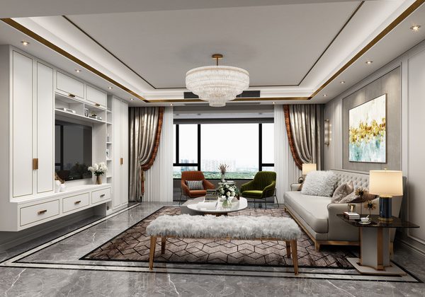 全屋定制家具效果圖